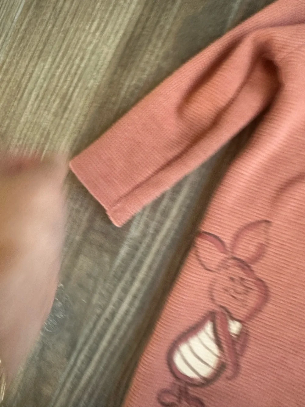 Disney Rust Winnie the Pooh & Piglet Ruffle Collar Jumpsuit